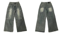 Vintage Sand Wash Wide-Leg Jeans With Stitch Detail 27 Vintage Sand Wash Wide-Leg Jeans With Stitch Detail -Modern Wear Shop e6fcd165d9ab9e47ae5909556ca22852