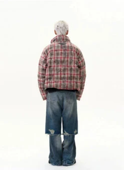 Reversible Plaid Puffer Zip Jacket 28 Reversible Plaid Puffer Zip Jacket -Modern Wear Shop e712287d231cfa4e34a5992db9981d5b