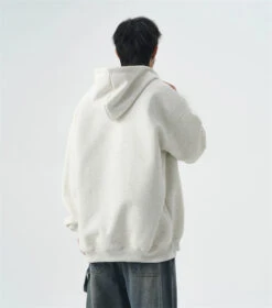 Oversized Zip-Up Sweatshirt Hoodie With Drop Shoulders -Modern Wear Shop e81509e490f194c76fee21b1c78fa7f7
