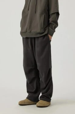 Pleated Tapered Joggers With Back Flap Pocket -Modern Wear Shop e896f030426e5c629fb92679af6162e5