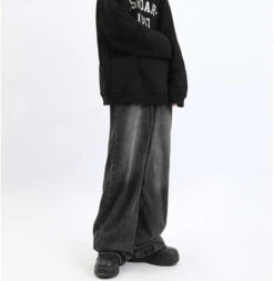 Ash Faded Wide Leg Jeans -Modern Wear Shop e9203784ebae1ba2345f8d2022bef500