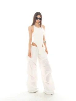 Wide Leg Lightweight Pleated Pants With Elastic Waist -Modern Wear Shop eaba5e6c1de298aa187743545726cd58 a25ffb31 b6c9 47d1 826d 7a769db4015d