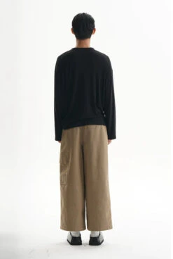 Textured Long Sleeve Lightweight Henley Top -Modern Wear Shop eb16c1da0560317c44006dcfb6ee95e4