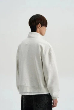 Mock Neck Drop Shoulder Zip Jacket 22 Mock Neck Drop Shoulder Zip Jacket -Modern Wear Shop eb50a617f640bd42404218aa5e3f143e