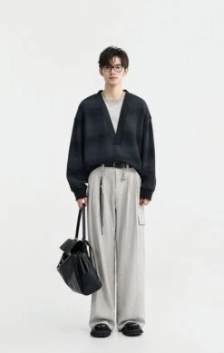 Mock Layered Gradient Ribbed V-Neck Knit Sweater 32 Mock Layered Gradient Ribbed V-Neck Knit Sweater -Modern Wear Shop edb672fc613224b67bf3958a65e3eaee a09c357c e186 4b27 8715 c76928e4caca