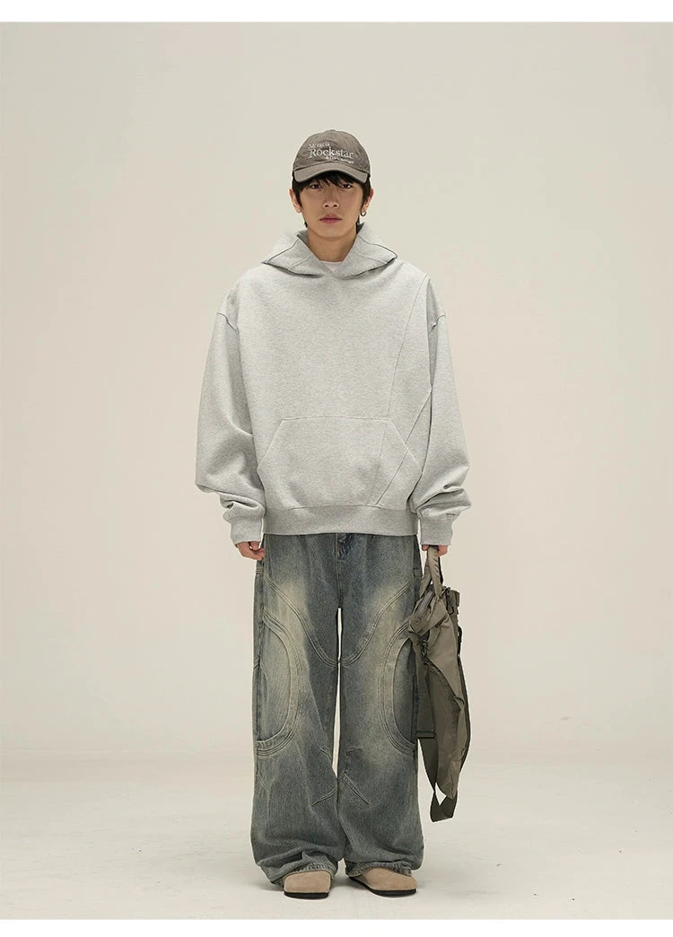 Vintage Sand Wash Wide-Leg Jeans With Stitch Detail 11 Vintage Sand Wash Wide-Leg Jeans With Stitch Detail - Image 11