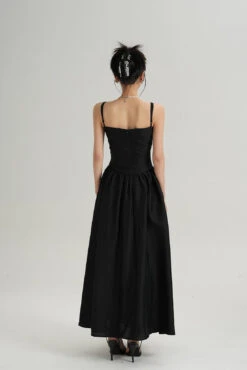 Adjustable Spaghetti Strap Corset Bodice Maxi Dress -Modern Wear Shop efe2f8fd5015cb6ed043511c5b7e0b16