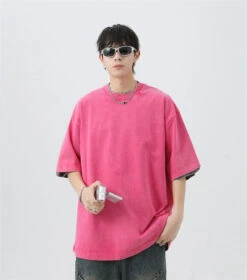 Oversized Acid Wash Tee With Drop Shoulders -Modern Wear Shop effb5516079d2fd3f3462b9da03ccae8
