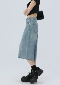 Denim Culotte Capri Shorts With Back Pocket Detail -Modern Wear Shop enhanced 229f9b3cea4a5453d06b21e7c25bfad8 topaz enhance 2x