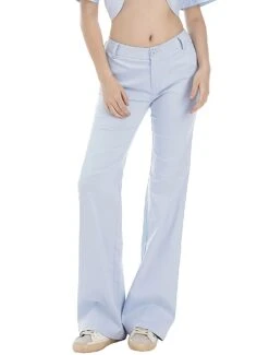 Cropped Button-Up Shirt And Flared Pants Set -Modern Wear Shop enhanced 7ff453be5ff0aa2c4ae3b5ae147b049e topaz enhance 2x