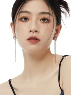 Faux Pearl Stud Tassel Earrings -Modern Wear Shop f118353db17bf06f18c8713ebca81ff2