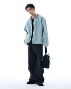 Contrast Corduroy Collar Denim Button Jacket 27 Contrast Corduroy Collar Denim Button Jacket -Modern Wear Shop f1ded1ea465f33a2ceb0bbb745c59aa7