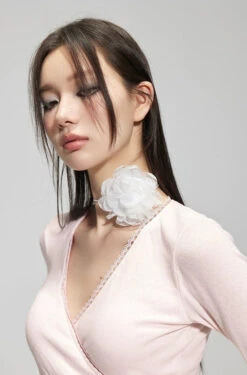 Wrap Long Sleeve Top And Skirted Bikini Set -Modern Wear Shop f36d213ad68fa03198a2f220f6f27f49