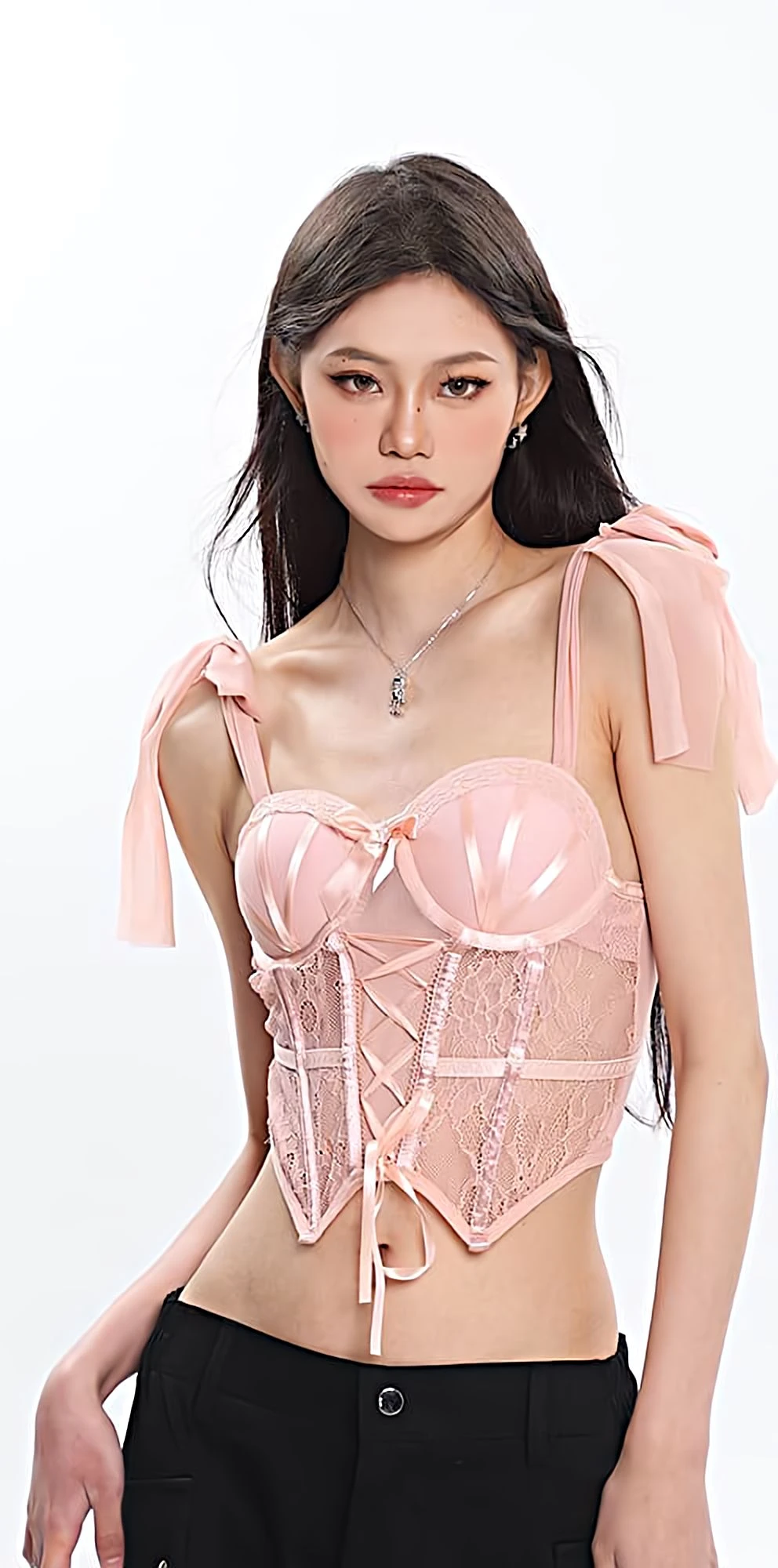 Bow Strap Corset Top 3 Bow Strap Corset Top - Image 3