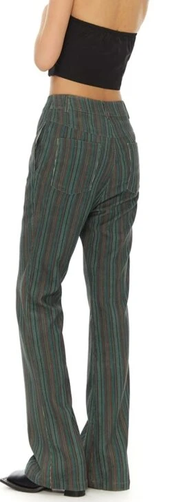 Retro Stripe Straight Fit Pants -Modern Wear Shop f67fdaef03afb91127d48afd57b57250