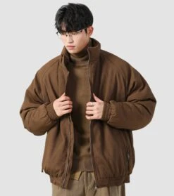 Oversized Ribbed Zip Jacket With Elastic Hem 15 Oversized Ribbed Zip Jacket With Elastic Hem -Modern Wear Shop f7ca514bb1f9ee1ffadf8b606d5ab7ee