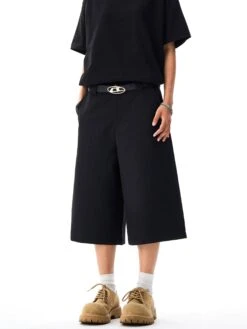 Wide Leg Tailored Bermuda Shorts 12 Wide Leg Tailored Bermuda Shorts -Modern Wear Shop f7cec3643f17b1421bdd60c02c77f912