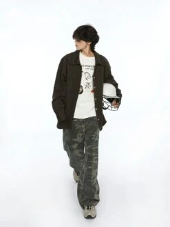 Oversized Raw-Edge Button-Down Shirt 20 Oversized Raw-Edge Button-Down Shirt -Modern Wear Shop f8a1b472c7232e0918d8882605c125b6