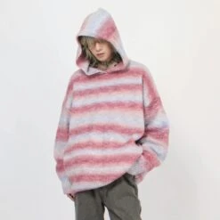 Oversized Pastel Striped Ribbed Hem Hoodie Sweater 20 Oversized Pastel Striped Ribbed Hem Hoodie Sweater -Modern Wear Shop f912de04f5fc0454933b1051b7f0cb4c