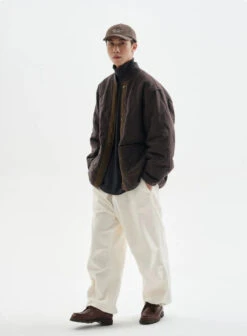 Quilted Drop Shoulder Button Jacket With Front Pockets 32 Quilted Drop Shoulder Button Jacket With Front Pockets -Modern Wear Shop f985f9e5f2a4e7f9685c1da08e71db33