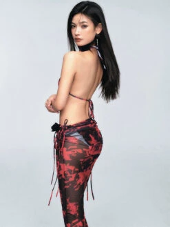 Rose-Print Bikini With Maxi Wrap Sarong Skirt Set 11 Rose-Print Bikini With Maxi Wrap Sarong Skirt Set -Modern Wear Shop fabf5a7a836f74b4260f337f139578eb