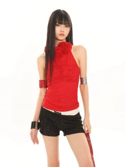 Sleeveless Rosette Mock Neck Tank Top -Modern Wear Shop fc7ff0e52db401c37c25d589a2a2976e 9b5d559b 6099 4713 97eb ab8b892a706a