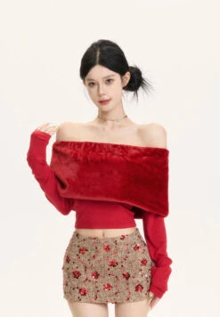 Sequin Tweed Mini Skirt 17 Sequin Tweed Mini Skirt -Modern Wear Shop fe7baaa5609b85aa2c9043667845b6c3