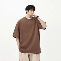 Oversized Drop Shoulder T-Shirt -Modern Wear Shop img 1336
