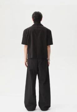 Short Sleeve Snap Button Shirt And Wide Leg Pleated Pants Two-Piece Set -Modern Wear Shop imgi 38 O1CN0170mvDc1MgYtFZFSqY 3037071464