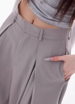 High Waist Extra Wide Leg Pleated Pants With Belt Loops 16 High Waist Extra Wide Leg Pleated Pants With Belt Loops -Modern Wear Shop imgi 79 O1CN01kZ4dqL1KzDoYtFtVe 2213001111234