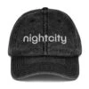 Nightcity Vintage Cotton Twill Cap