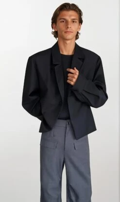 Classic Notched Collar Cropped Blazer -Modern Wear Shop p2YSvQJYTO8WOR8f topaz enhance 2x