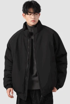 Oversized Ribbed Zip Jacket With Elastic Hem 21 Oversized Ribbed Zip Jacket With Elastic Hem -Modern Wear Shop tb image share 1732535292484 jpg